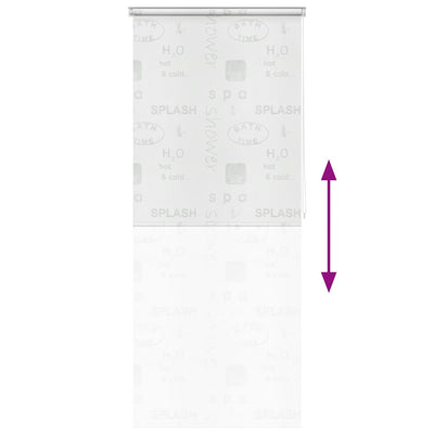 Suihkun rullaverho Julien 120x240cm (loiske)