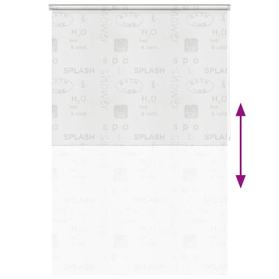 Suihkun rullaverho Julien 140x240cm (loiske)