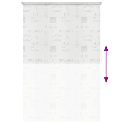 Suihkun rullaverho Julien 160x240cm (loiske)