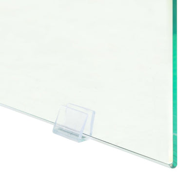 Konsolipöytä MDF ja lasi 120x30x76 cm tammenvärinen