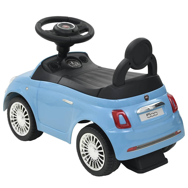 Potkuauto Fiat 500 sininen