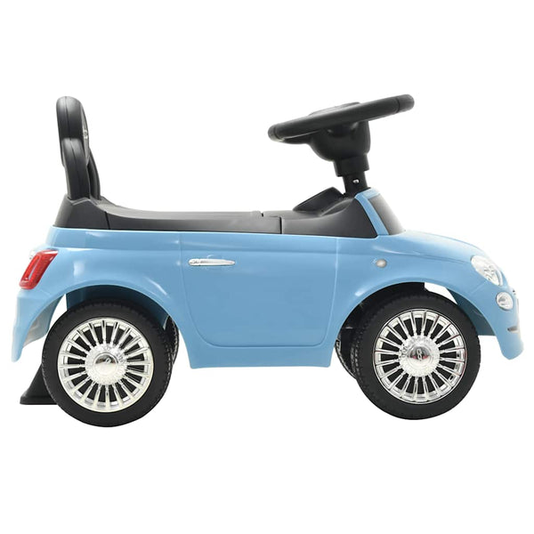 Potkuauto Fiat 500 sininen
