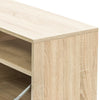 TV-tasot 2 kpl tekninen puu 95x35x36 cm tammi