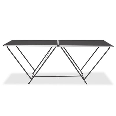 Taittuva tapetointipöytä MDF ja alumiini 200x60x78 cm