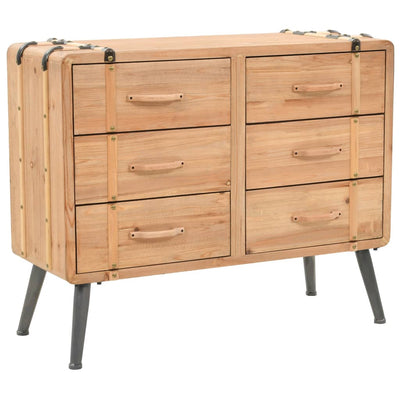 Lipasto kiinteä kuusipuu 91x35x73 cm