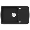Musta keittiön pesuallas Hardut (graniitti)