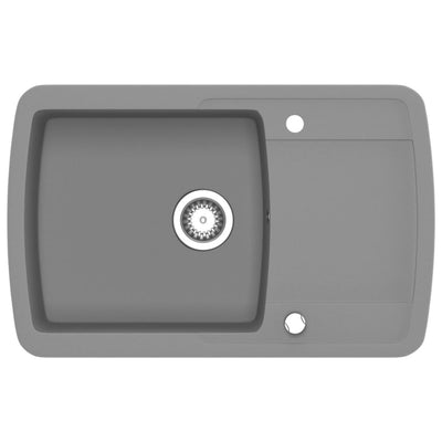 Harmaa keittiön pesuallas Hardut (graniitti)