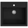 Musta graniitti keittiön pesuallas Sevica