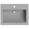 Harmaa graniitti pesuallas Dicu 600x450x120 mm
