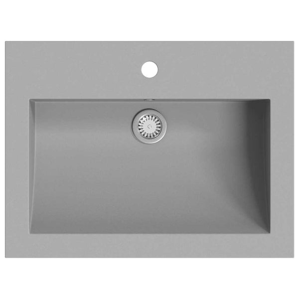 Harmaa graniitti pesuallas Dicu 600x450x120 mm