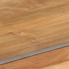 TV-taso kierrätetty tiikki ja teräs 120x30x40 cm