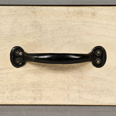 Tv-taso Cristeana 120x30x45cm (mangopuu ja teräs)