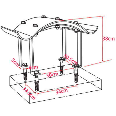 Hopea piipunhattu Princess (ruostumaton teräs)