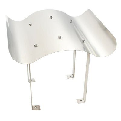 Ruostumaton teräs piipunhattu Princess 70x100x38cm