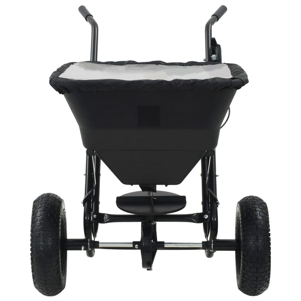 Työnnettävä suolan levitin Harriette 106x73x76cm 45 l (pvc ja teräs)
