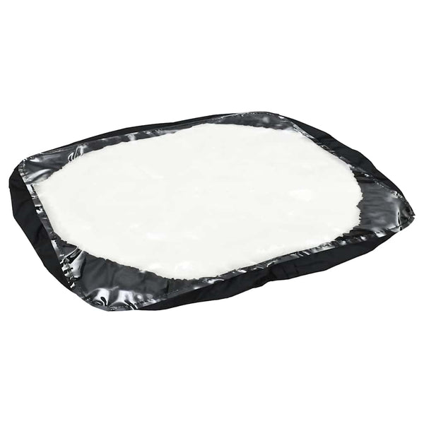 Vedettävä suolan levitin PVC ja teräs 125x74x79 cm 45 l