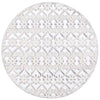 Antiikinvalkoinen kukkateline Steze 3 osaa (vintagetyylinen metalli)