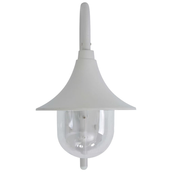 Valkoinen ulkoseinävalaisin Daraghmeh 42cm (e27 alumiini)