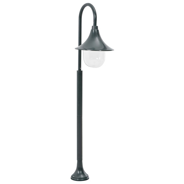 Tummanvihreä pylväsvalaisin ulkotiloihin Casuta 120cm (e27 alumiini)