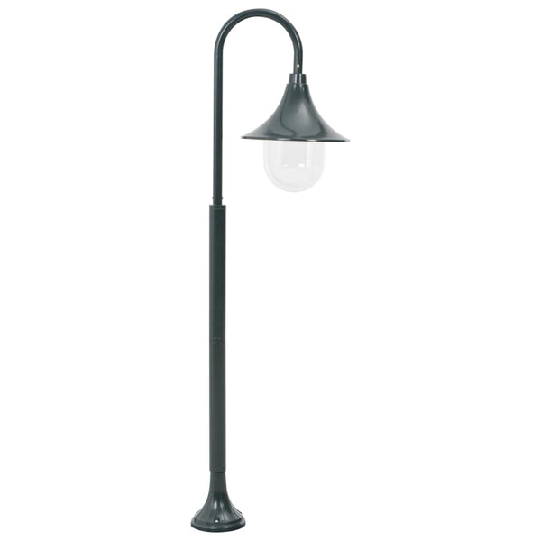 Tummanvihreä pylväsvalaisin ulkotiloihin Casuta 120cm (e27 alumiini)