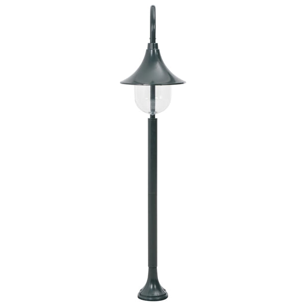 Tummanvihreä pylväsvalaisin ulkotiloihin Casuta 120cm (e27 alumiini)