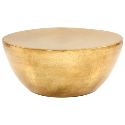 Messinki sohvapöytä Nistorica 70x30cm (vasaroitu alumiini)