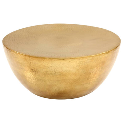 Messinki sohvapöytä Nistorica 70x30cm (vasaroitu alumiini)