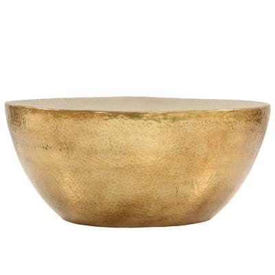 Messinki sohvapöytä Nistorica 70x30cm (vasaroitu alumiini)