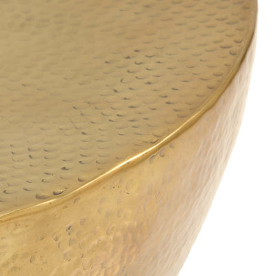 Messinki sohvapöytä Nistorica 70x30cm (vasaroitu alumiini)