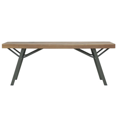 Puutarhapenkki 120 cm täysi akaasiapuu