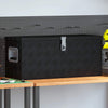 Alumiinilaatikko puolisuunnikas 70x24x42 cm hopea