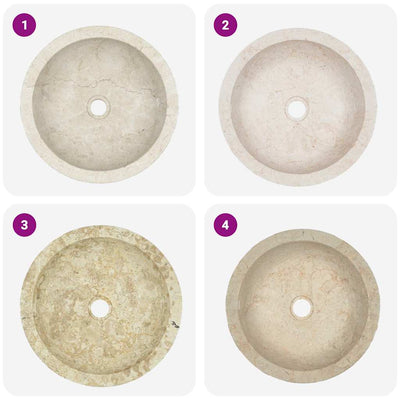 Kerma pesuallas marmori Zorita 40x12cm