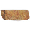 Pesuallas fossiilinen kivi 45x35x15 cm kerma
