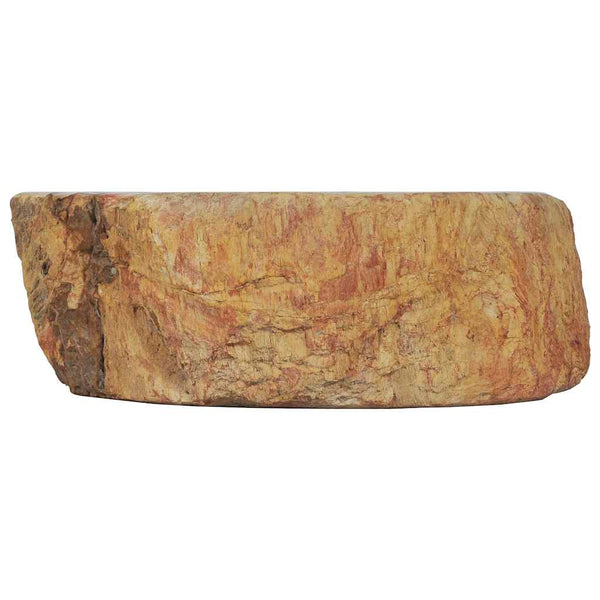 Pesuallas fossiilinen kivi 45x35x15 cm kerma