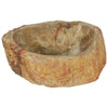 Pesuallas fossiilinen kivi 45x35x15 cm kerma