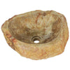 Pesuallas fossiilinen kivi 45x35x15 cm kerma