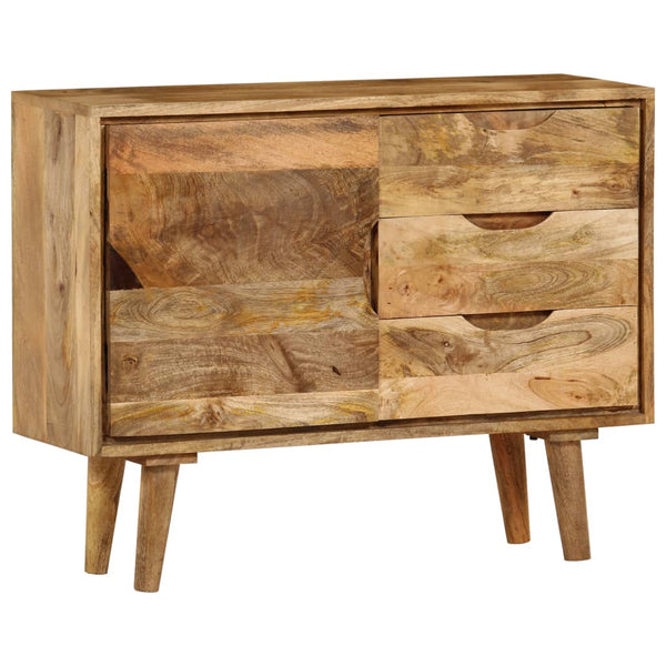 Senkki kiinteä mangopuu 90x30x69 cm