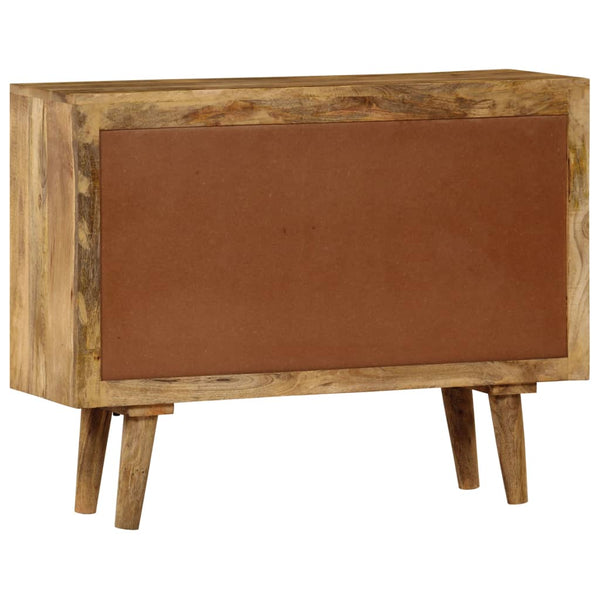 Senkki kiinteä mangopuu 90x30x69 cm