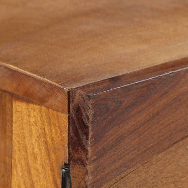 Senkki uusiokäytetty puu 110x30x75 cm ruskea