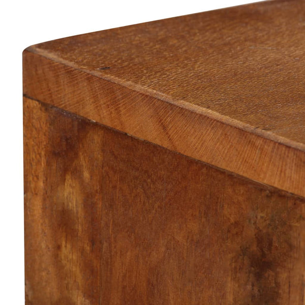 Senkki uusiokäytetty puu 110x30x75 cm ruskea