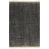 Kelim-matto puuvilla 160x230 cm antrasiitti