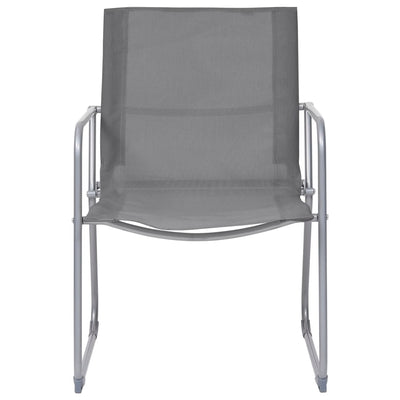 Harmaa puutarhasohvasarja Pricajan 4-osainen (kangas/teräs)