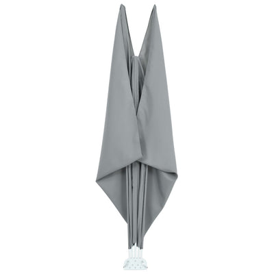 Kokoontaittuva terassin sivumarkiisi harmaa 300x200 cm