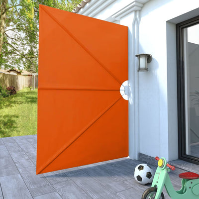 Terrakotta kokoontaittuva terassin sivumarkiisi Plopeanu 240x160cm