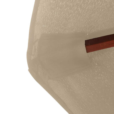 Aurinkovarjo puurunko 350 cm ruskeanharmaa