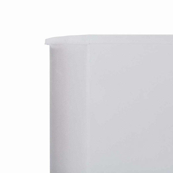 Tuulensuojakangas 3 paneelilla 400 x 120 cm valkoinen