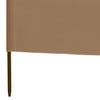Tuulensuojakangas 3 paneelilla 400 x 120 cm ruskeanharmaa