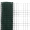 Kanaverkko teräs PVC pinnoitteella 25x1,5 m vihreä