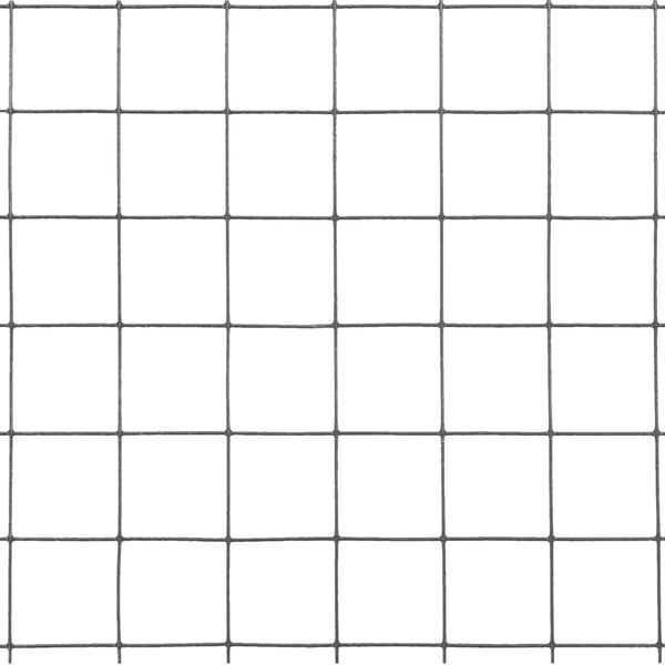 Kanaverkko teräs PVC pinnoitteella 10x1 m harmaa