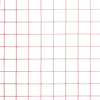 Kanaverkko teräs PVC pinnoitteella 25x0,5 m punainen